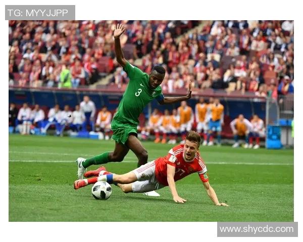 俄罗斯与沙特激情对决海报展现足球魅力与国家荣誉的碰撞